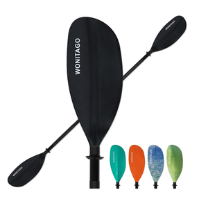 WONITAGO Kayak Paddle, Adjustable and Lightweight Kayaking Oar | for Kayaking, Boating and Canoeing, 3 Piece, 210-230 cm/82-90 in, 230-250 cm/90-98 in