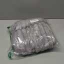 DEELAND Pack of 2,Double-Sided Faux Fur Plush Decorative Throw Pillow Covers Fuzzy Striped Soft Pillowcase Cushion Covers for Sofa Couch Bedroom (Dark Grey)