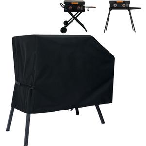 NOELIFE Grill Cover for Blackstone 22 inch Griddle with Hood and Stand, Waterproof Griddle Accessories for Blackstone 17 and 22 inch, Windproof and UV Resistant (Cover only)