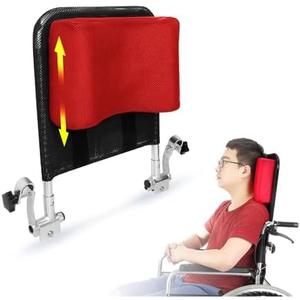 Wheelchair Headrest Neck Support Head Positioning Pillow Medical Neck Surgery Foam Wedge Keep Head Straight Immobilizer Back Support Cushion Headrest Attachment for Wheelchair Accessories Seniors