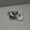 Mvlsoct Boys and Girl Low Top Canvas Kids Lace up Sneakers (3 Narrow Little Kid, Blue)