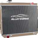 ALLOYWORKS 3 Row All Aluminum Radiator For 1995-2004 Toyota Tacoma 2.4L 2.7L 3.4L L4 V6 AT/MT
