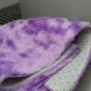 FlyDOIT Purple Tie-Dyed Large Rugs for Living Room, 4x6 Feet Shaggy Rug Fluffy Throw Carpets, Ultra Soft Plush Modern Indoor Fuzzy Rugs for Bedroom Girls Kids Nursery Room Dorm Home Decor