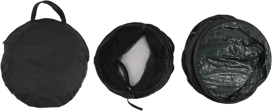 Outdoor Pet Tent with Tunnel, Breathable Collapsible Large Space Portable Play Tent for Dogs Cats, Durable Oxford Cloth Mesh Design with Storage Bag for Camping Travel Backyard