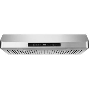 Range Hood 30inch Under Cabinet, 900CFM Stainless Steel Kitchen Vent Hood with Gesture/Touch Control and Permanent Stainless Steel Filters, Ducted Vent, Top and Rear Vents