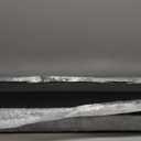 61 inch. Adjustable Metal Furniture Legs, Square Office Table Furniture Leg,  Set of 4 (Black)