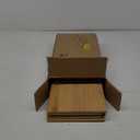 SONGMICS Cabinet Organizer Shelf, Set of 4 Kitchen Counter Shelves, Kitchen Storage, Spice Rack, Stackable, Expandable, Metal and Engineered Wood, Cloud White and Natural Beige UKCS210W01 (15.6"W)