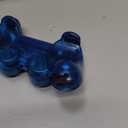 Degulan Wireless Controller Compatible with PS-2 Console, Remote Gamepad for Play 2 (ClearRed and ClearBlue)