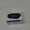 Timex T231G AM/FM Dual Alarm Clock Radio with 1.2-Inch Display and Line-in Jack (Gunmetal) (Black)