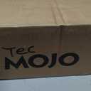 Tecmojo 6U Wall Mount Server Rack Swing Gate, Wall Mount Rack for 19in Computer/AV/Data/IT/Media Equipment, Open Frame Server Rack with 24in Depth, Square&Tapped Holes