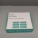 2 Pack Portable Foot and Ankle Massager - Triple Method Foot Massager with 5 Heat & 3 Vibration Levels, Smart Timer, Wireless for Heat Relief for Travel & Home Use(Grey)