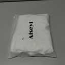 Golf Skirts for Women Crossover High Waisted Athletic Skirt Skorts Stretchy Golf Skirt with Shorts and 4 Pockets (White, L)