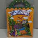 Reusable Sticker Book, Dinosaur Stickers Educational Learning Toys Travel Stickers Activity Books for Toddler Girls Boys Age 3+ Birthday Gifts