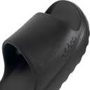 adidas Unisex Adult Adilette Lumia Slides (9 Women/8 Men, Black/Black/Black)
