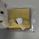 Prime-Line U 9978 Brass Lock and Door Reinforcement Plate for 1-3/4 In. Thick Doors, Brass Finish (Single Pack)