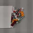 Bencailor 48 Pcs Mini Christmas Hats and Tiny Scarf Set Mini Knitting Doll Hat Scarf Santa Small Snowman Hat Ornaments for DIY Craft Art Doll Decoration (Cute Color)