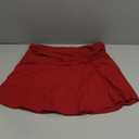 Hafailia Womens Mini Skorts Sexy Ruched Waist Pencil Bodycon A-Line Skirts with Shorts Underneath (Medium, Wine Red)