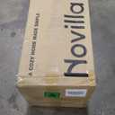 Novilla Queen Size Mattress, 10 Inch Memory Foam Mattress Queen in a Box with Comfort Foam for Contour Support & Motion Isolation & Edge Support, CertiPUR-US Certified (Grey)