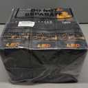 Baquler 12 Pcs Flameless LED Devotional Prayer Candle Easter Cross Flameless Candle Battery Powered 7 Day Sanctuary Candlestick Easter Religious Decoration for Church Hospital Home Altar 35 Inch