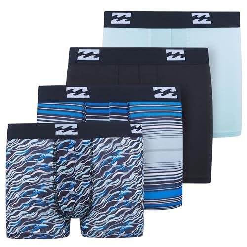 Billabong Boys Underwear 3 Pack Boxer Briefs for Boys Durable Stretch Breathable Moisture Wicking M
