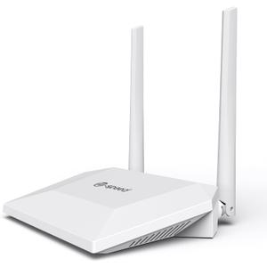 N300 WiFi Router 2.4G Easy Setup Wireless Internet Network Router, Supports Wireless Repeater, WISP, Up to 300Mbps for Home and Office