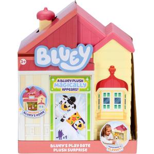 Blueys Play Date Plush Surprise Toddler House Playset, Durable Toy House with Exclusive Cuddly Stuffed Toy, Immersive House Toys for Kids of Ages 3+