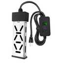 Immersion Water Heater 1800W, Portable Mini Pool Heater, Bucket Heater, Adjustable Thermostat, RealTime Temperature Display, Anti Dry Burn Protection, for Bathtub, hot tub, Inflatable Pools, 120V