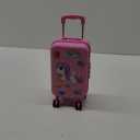 18 inch Doll Clothes and Accessories -Travel Suitcase Luggage, Clothes and Shoes, Bag, Sunglasses, Camera, Passport, Notebook, Phone, pad Travel Gear Play Set(No Doll)