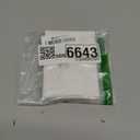 Qilery 50 Pcs Wax Seal Stickers Baby's Breath Dried Floral Envelopes Seals Stickers Bulk for Wedding Invitation Bridal Shower Birthday Party Letter Greeting Cards Gift Wrapping, Self Adhesive (Pink)