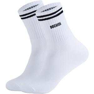 Embroidered socks, Socks DOGMOM sports socks gift Mother's Day, Dog Mom Gift for Women,Dog Lover Gift,Dog Mom Gift Birthday,Socks for Dog Lovers (White)