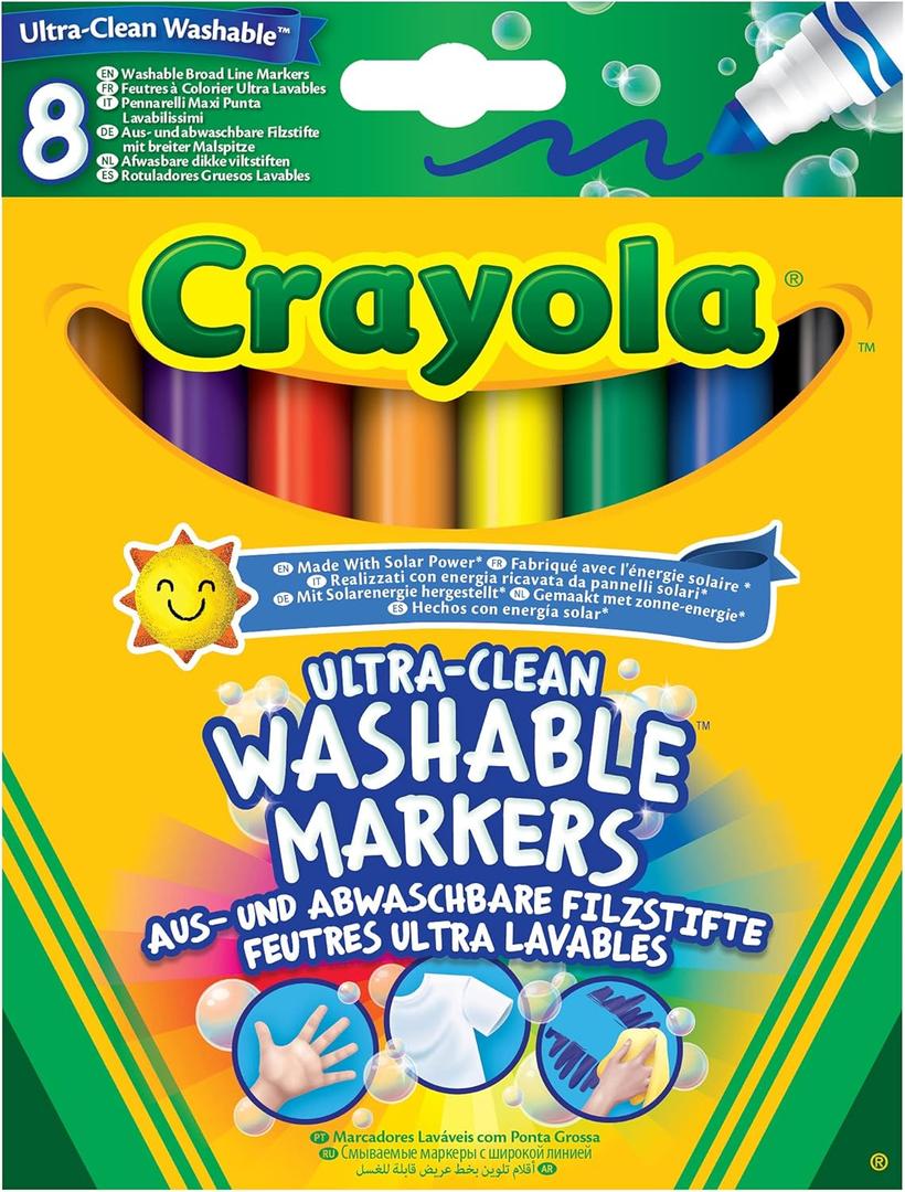 Crayola 8 Pack Ultra Clean Washable 
Markers