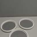 Lazy Susan Turntable, Set of 4, 10 Inch Non-Skid Lazy Susan Organizer for Cabinet, Pantry Organization, Kitchen Storage, Bathroom Sink Cabinet, Refrigerator, Countertop, Spice Rack (4 Pack 10 in)