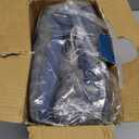 Bedsure Back Heating Pad for Neck and Shoulders, Weighted Heated Pad with Vibration, FSA Eligible Items, Birthday Gifts for Women Men Mom Men, Auto Shut Off, 5lbs 12" x 24", Dark Grey