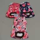 CuteBone Dog Diapers Female Washable 3 Pack Reusable Doggie Diapers Puppy Period Pants for Doggy Heat Cycle Peeing, XS