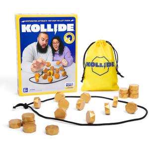 Kollide by Relatable, Exciting Magnetic Game for Family Game Night, Fun 2 Player Games for Kids, Includes 1 Rope, 20 Magnets & Carrying Bag