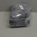 Turquoize Chair Covers for Dining Room, Stretch Velvet Dining Chair Slipcovers Blue Dining Chair Covers Set of 6 Removable Washable Chair Protector for Kitchen, Hotel, Restaurant (6, Stone Blue)