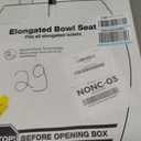KOHLER 20110-0 Brevia, Slow Close Toilet Seat, Elongated Toilet Seat, Grip-Tight Bumpers Quick-Attach Hardware, White