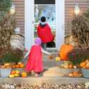 Kisangel 6 Pcs Mini Pumpkin Buckets Plastic Buckets with Handles Pumpkin Trick Or Treat Bucket for Holiday Halloween Banquet