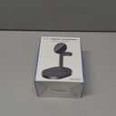 Hevanto 2026 3 in 1 Wireless Charging Station for Apple MagSafe Charger, 15W Fast Magnetic Mag-Safe Charger Stand for iPhone 17 16 15 14 13 12 17e Apple Watch AirPods Series, Gifts for Men (Black)