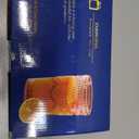 ZMOWIPDL Vintage Glassware Drinking Glasses Set of 6, 13 oz Blue Textured Flower Design Glass Water Tumblers，Embossed Striped Drinkware for Water, Cocktails, Juice, Iced Coffee