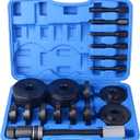 DAYUAN 19pcs Front Wheel Drive Bearing Removal Installation Service Tool Kit FWD Bearing Install Master Set Wheel Bearing Removal Kit (Blue)