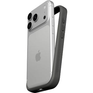 RhinoShield Phone Case Compatible with iPhone 17 Pro | Mod NX - Modular Protective Bumper Case Without Backplate, Slim Design, Shockproof with Military Grade Drop Protection - Graphite