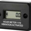 AIMILAR Vibration Hour Meter - Digital Hour Meter for Gas Diesel Engine, Lawn Mower, Air Compressor, Generator