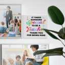 Teacher Gifts, Thank You Appreciation Gifts for Teacher, Christmas Retirement Birthday Gifts for Teacher, Back to School Gifts, Teachers Week Day Gifts, Teacher Wooden Box Sign, To Be A Teacher