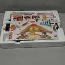 Electric Train Set for Kids Ages 3-8, Train Toys for Boys with Smokes, Lights and Sound, 4 Cars and 10 Tracks for Year Round Play Birthday Gifts Valentines Day Gift Easter Gifts Christmas