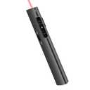 Wireless Presenter Remote with Red Laser Pointer, Presentation Clicker, Rechargeable, 2.4GHz, Hyperlink, Slide Control, Plug & Play