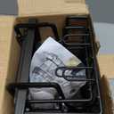 Over the Door Shower Caddy Hanging: Black Rustproof Shower Organizer over the Door - No Drilling Bathroom Rack for Inside