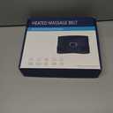 Cordless Heating Pad for Back Pain Relief, Heated Back Belt Abdomen Warmer Lumbar Support, Lumbar Massaager with Heat (Gray)