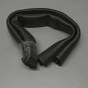 uxcell Foam Tube 1.64 Ft Length 1.17in ID 1.56in OD Hollow Pipe Cover for Protecting Pipes and Heat Preservation Black 2 Pack