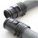 EZ SPARES Replacement Vacuum Hose Compatible with Miele C1 C2 Canister Vacuum Cleaners Hose 1-1/2" 38mm Attachment Parts,1.7M Flexible Pipe Tube Suction Hose #07736191